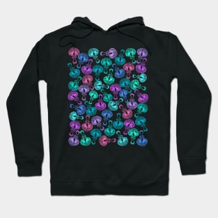 Mushroom Pattern Hoodie